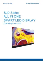 Daktronics SLD Series Operating	 Instruction предпросмотр