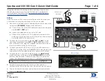 Daktronics SPORTSOUND SSR-100 GEN II Quick Start Manual preview