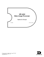 Preview for 1 page of Daktronics VIP-4400 Operator'S Manual