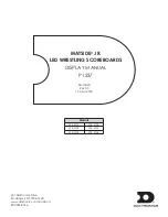 Daktronics WR-2101 Display Manual preview