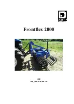 Предварительный просмотр 1 страницы DAL-BO Frontflex 2000 Series Manual