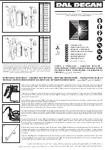 DAL DEGAN ARES 6 Instructions For The Use preview