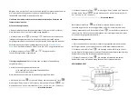 Предварительный просмотр 11 страницы dalap HW 6206 Instruction Manual