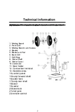 Предварительный просмотр 3 страницы dalap MISTY 40 Manual