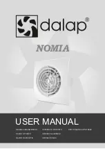 Preview for 1 page of dalap NOMIA User Manual