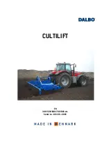 DALBO CULTILIFT 300 Manual preview