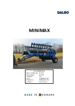 DALBO MINIMAX 950 User Instructions предпросмотр