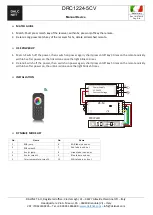 Предварительный просмотр 3 страницы DALCNET DRC1224-5CV Manual