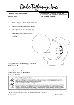 Preview for 1 page of Dale Tiffany 1610 Assembly Instructions