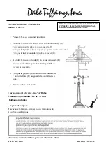 Preview for 2 page of Dale Tiffany 2721/739 Assembly Instructions