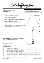 Dale Tiffany GB10366 Assembly Instructions preview