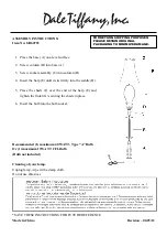 Preview for 1 page of Dale Tiffany GB60765 Assembly Instructions