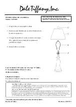 Preview for 2 page of Dale Tiffany GT10235 Assembly Instructions