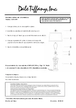 Предварительный просмотр 2 страницы Dale Tiffany GT13259 Assembly Instructions