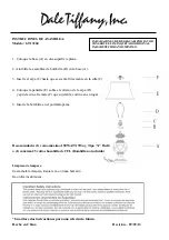 Preview for 2 page of Dale Tiffany GT13260 Assembly Instructions