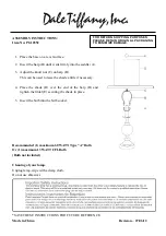 Preview for 1 page of Dale Tiffany PG10352 Assembly Instructions