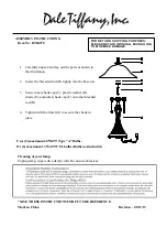 Dale Tiffany RT60278 Assembly Instructions preview