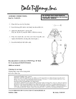 Dale Tiffany TA100353 Assembly Instructions preview