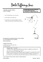 Dale Tiffany TA10210 Assembly Instructions preview