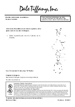 Preview for 2 page of Dale Tiffany TA10874 Assembly Instructions