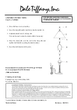 Preview for 1 page of Dale Tiffany TA70680 Assembly Instructions