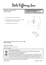 Dale Tiffany TA90184 Assembly Instructions preview