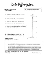 Предварительный просмотр 1 страницы Dale Tiffany TF100683 Assembly Instructions