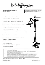 Preview for 2 page of Dale Tiffany TF13065 Assembly Instructions