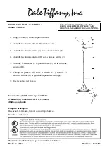 Предварительный просмотр 2 страницы Dale Tiffany TR10514 Assembly Instructions