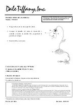 Предварительный просмотр 2 страницы Dale Tiffany TT12145 Assembly Instructions