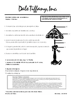 Preview for 2 page of Dale Tiffany TT12364 Assembly Instructions