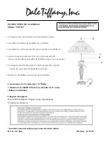 Preview for 2 page of Dale Tiffany TT12369 Assembly Instructions