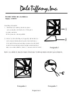 Предварительный просмотр 4 страницы Dale Tiffany TT70735 Assembly Instructions