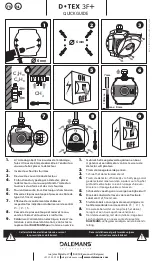 Предварительный просмотр 1 страницы DALEMANS D-TEX 3F+ Quick Manual