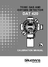 DALEMANS DAT 420 Calibration Manual preview
