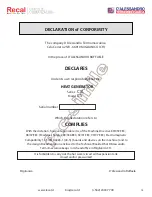 Предварительный просмотр 14 страницы D'Alessandro Termomeccanica CSL100 Use And Maintenance Manual