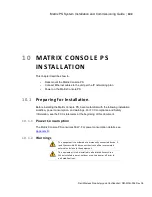 Preview for 103 page of Dali Wireless Matrix PS Installation & Commissioning Manual