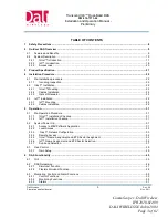 Preview for 3 page of Dali Wireless Transcend t43 Installation And Operation Manual