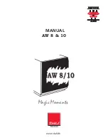 Dali AW 8 Manual preview