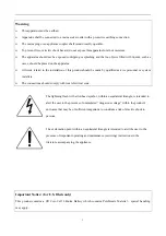 Предварительный просмотр 2 страницы Dali DVR-404DB User Instruction Manual