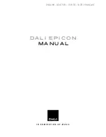 Dali EPICON Manual предпросмотр