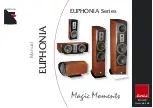 Предварительный просмотр 1 страницы Dali Euphonia Series Manual