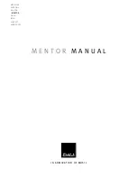 Предварительный просмотр 1 страницы Dali MENTOR 1 User Manual