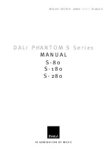 Preview for 1 page of Dali PHANTOM S Series Manual