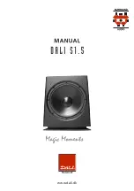 Dali S1.5 Manual предпросмотр