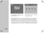 Предварительный просмотр 140 страницы Dalla Corte DC PRO XT User Manual