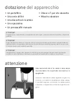 Preview for 6 page of Dalla Corte SUPER MINI User Manual