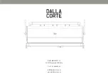 Предварительный просмотр 86 страницы Dalla Corte ZERO BARISTA Operating Instructions Manual