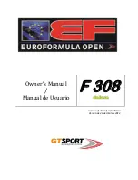 Предварительный просмотр 1 страницы dallara F308 Owner'S Manual