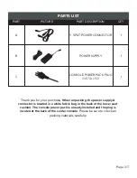 Preview for 3 page of DALLAS SOFA COMPANY Houston Accessories Assembly Instructions